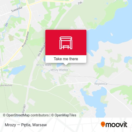 Mrozy — Pętla map