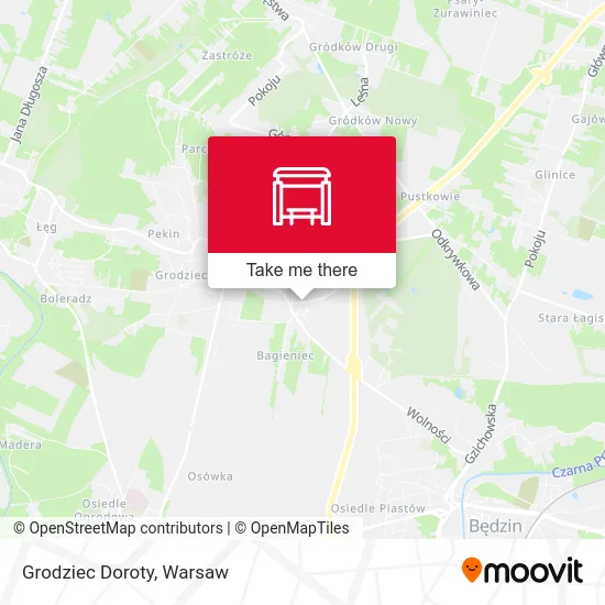 Карта Grodziec Doroty