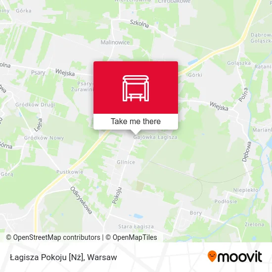 Карта Łagisza Pokoju [Nż]