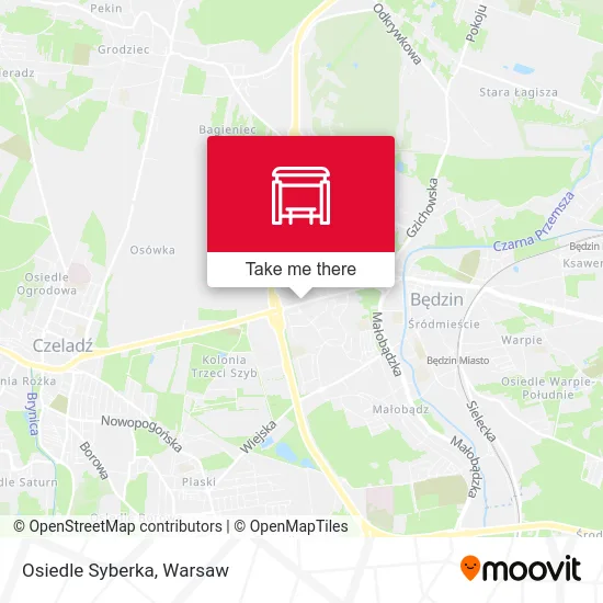 Карта Osiedle Syberka