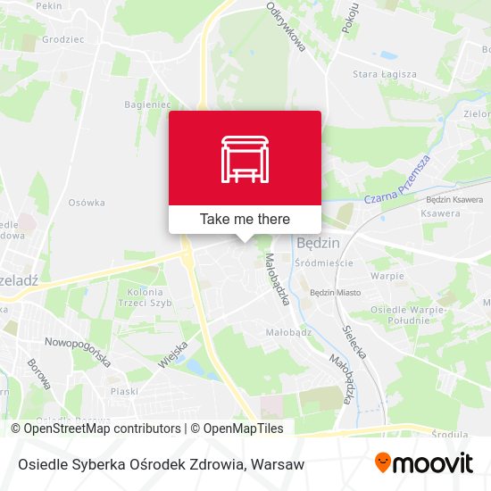 Osiedle Syberka Ośrodek Zdrowia map