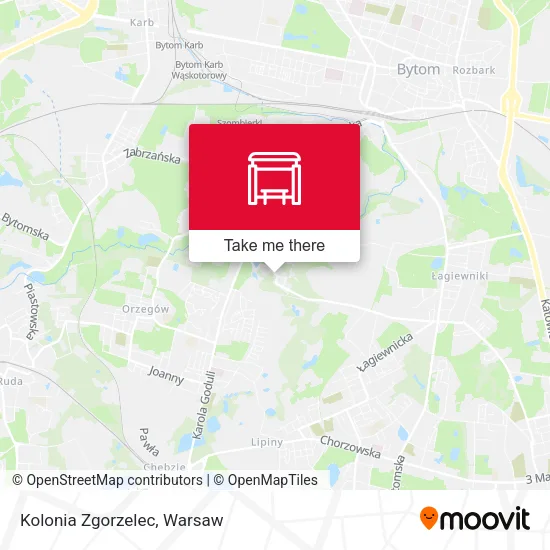 Карта Kolonia Zgorzelec