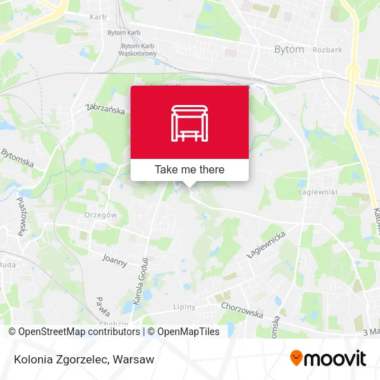 Карта Kolonia Zgorzelec