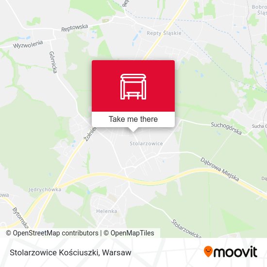 Stolarzowice Kościuszki map