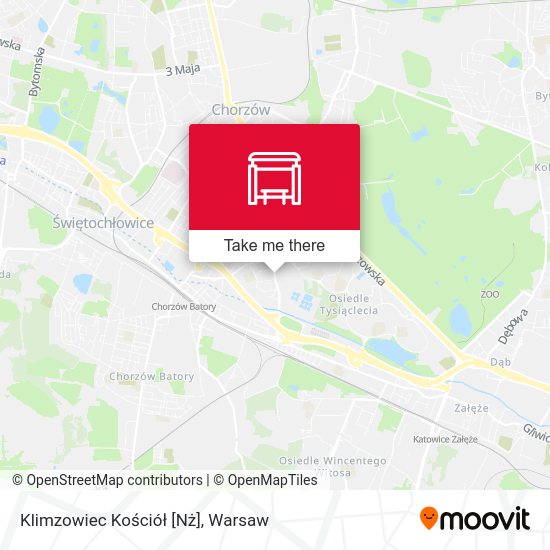 Klimzowiec Kościół [Nż] map