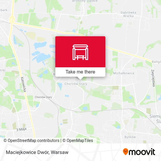 Карта Maciejkowice Dwór