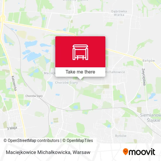 Карта Maciejkowice Michałkowicka