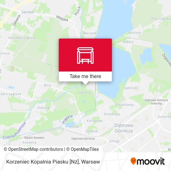 Korzeniec Kopalnia Piasku [Nż] map