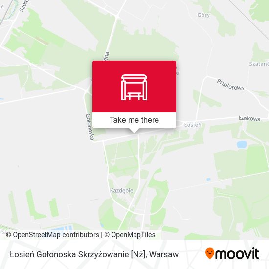 Łosień Gołonoska Skrzyżowanie [Nż] map