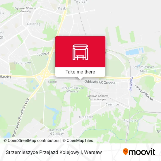 Карта Strzemieszyce Przejazd Kolejowy I