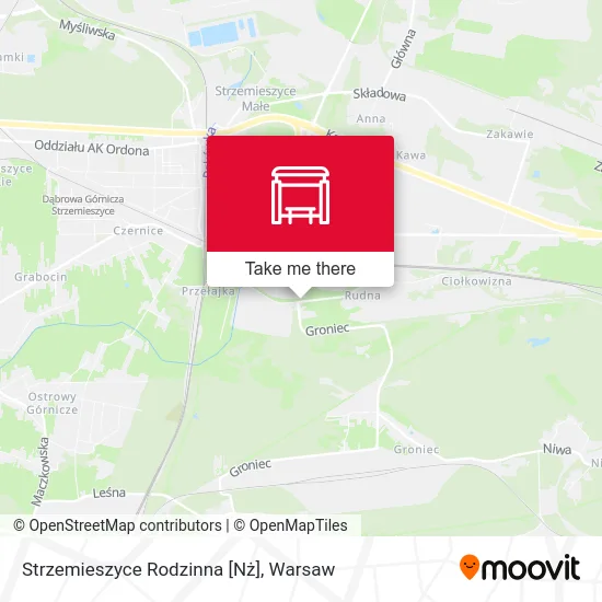 Карта Strzemieszyce Rodzinna [Nż]