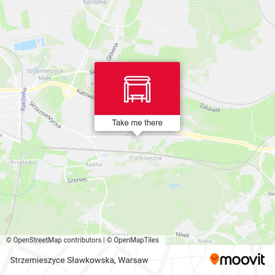 Карта Strzemieszyce Sławkowska