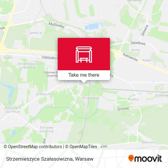 Карта Strzemieszyce Szałasowizna