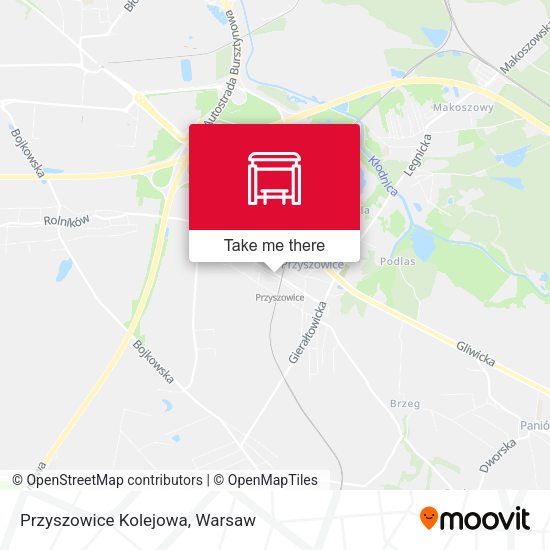 Przyszowice Kolejowa map