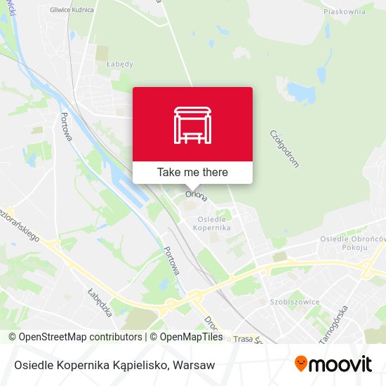 Osiedle Kopernika Kąpielisko map