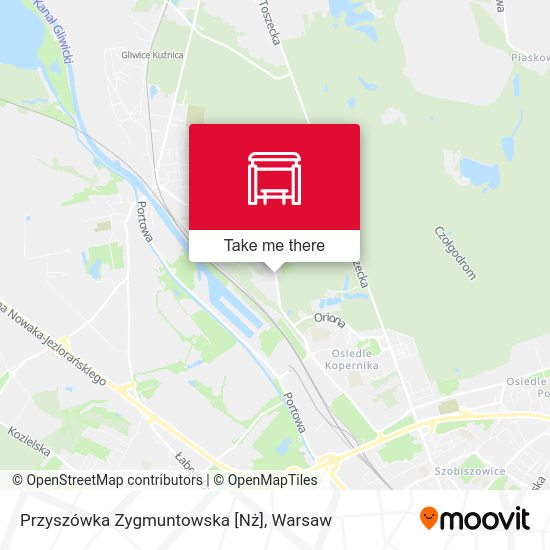 Карта Przyszówka Zygmuntowska [Nż]