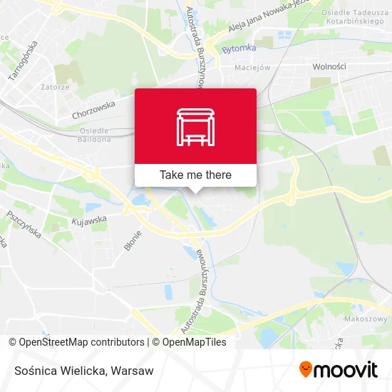 Карта Sośnica Wielicka