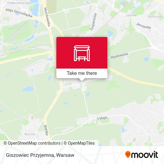 Giszowiec Przyjemna map