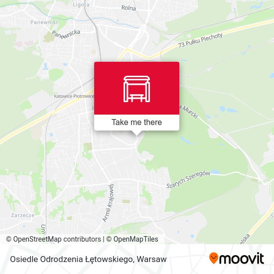 Osiedle Odrodzenia Łętowskiego map