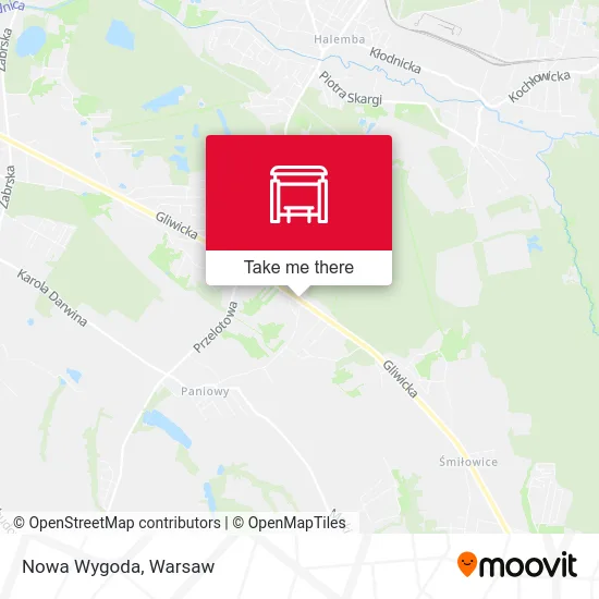 Карта Nowa Wygoda