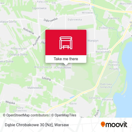 Dąbie Chrobakowe 30 [Nż] map