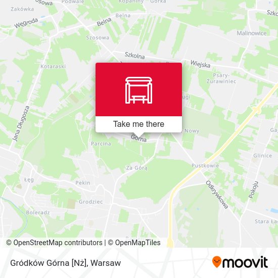 Gródków Górna [Nż] map