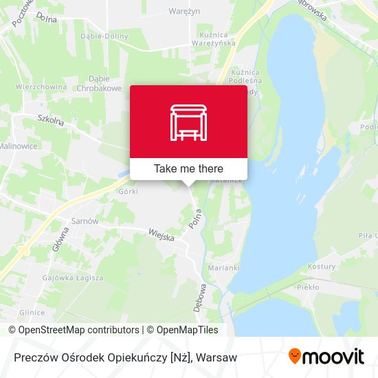 Preczów Ośrodek Opiekuńczy [Nż] map