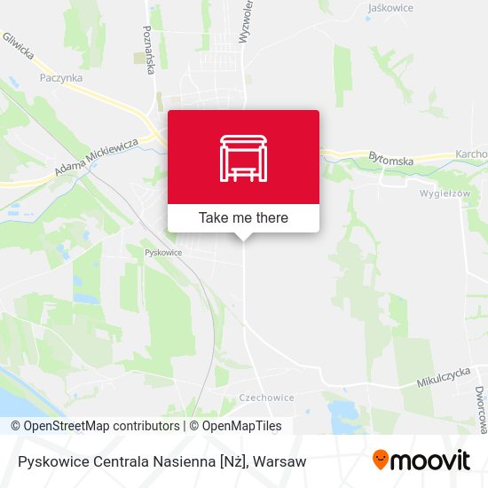 Pyskowice Centrala Nasienna [Nż] map