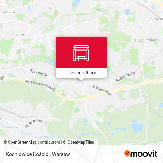 Kochłowice Kościół map