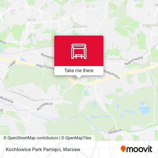 Kochłowice Park Pamięci map