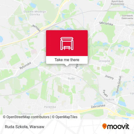 Карта Ruda Szkoła