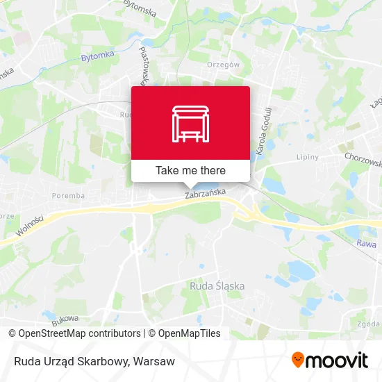 Карта Ruda Urząd Skarbowy