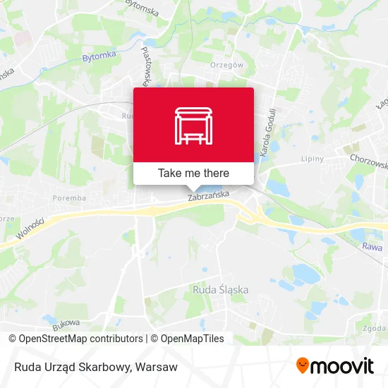 Карта Ruda Urząd Skarbowy