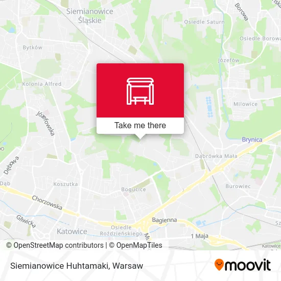 Карта Siemianowice Huhtamaki