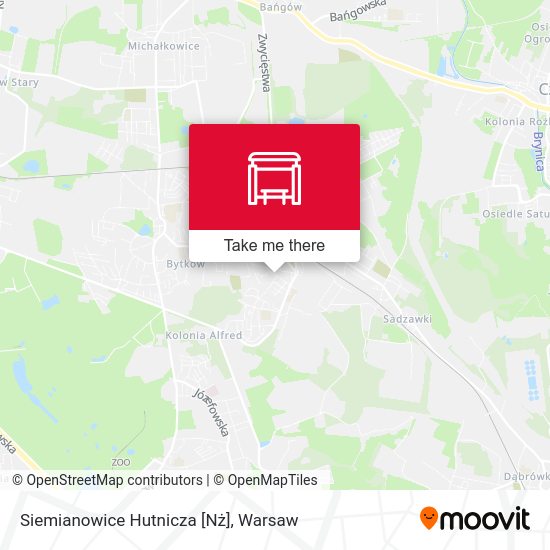 Siemianowice Hutnicza [Nż] map