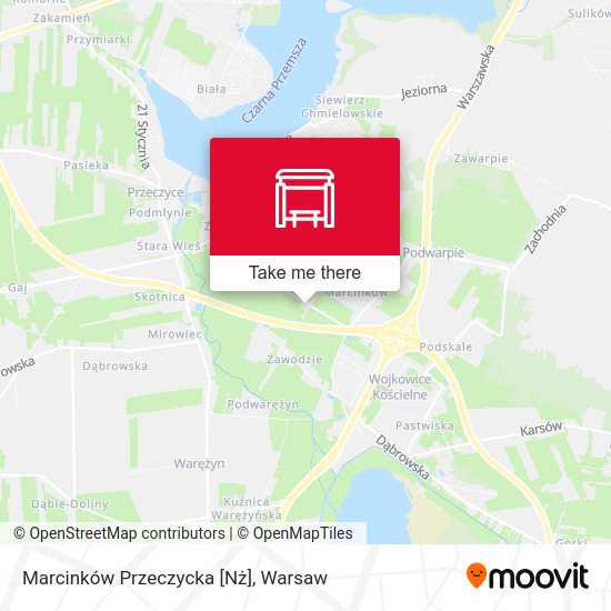 Marcinków Przeczycka [Nż] map