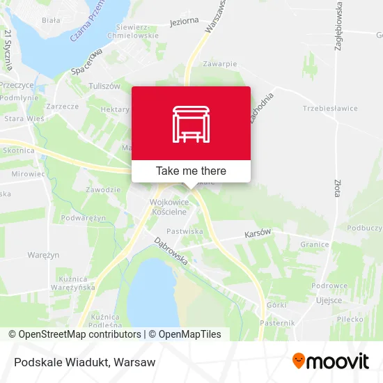 Карта Podskale Wiadukt