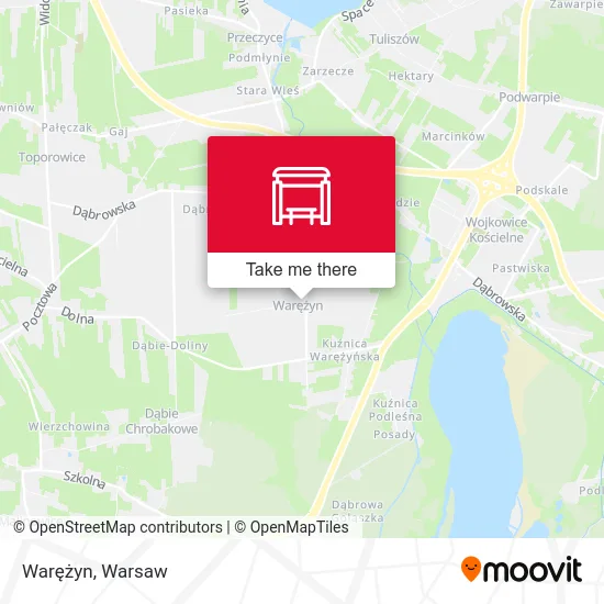 Карта Warężyn