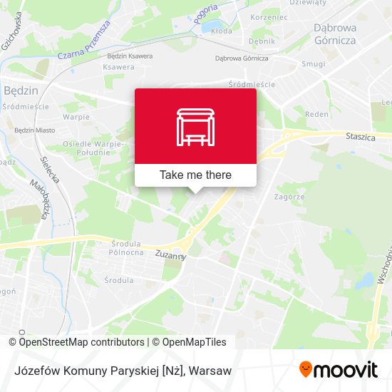 Józefów Komuny Paryskiej [Nż] map