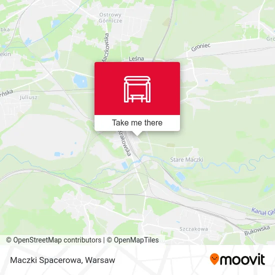 Карта Maczki Spacerowa