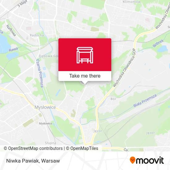 Карта Niwka Pawiak