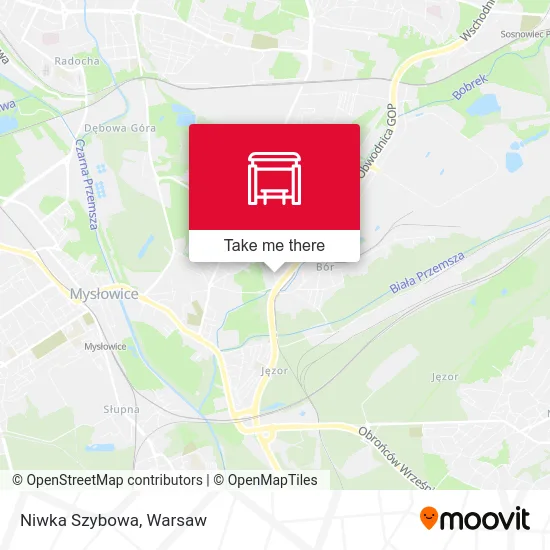 Карта Niwka Szybowa