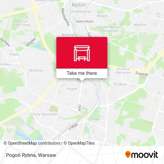 Карта Pogoń Rybna
