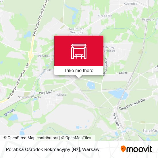 Porąbka Ośrodek Rekreacyjny [Nż] map