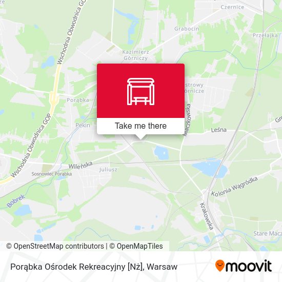 Porąbka Ośrodek Rekreacyjny [Nż] map