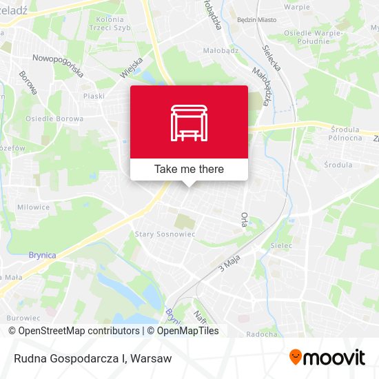 Rudna Gospodarcza I map