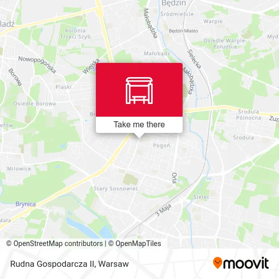 Rudna Gospodarcza II map