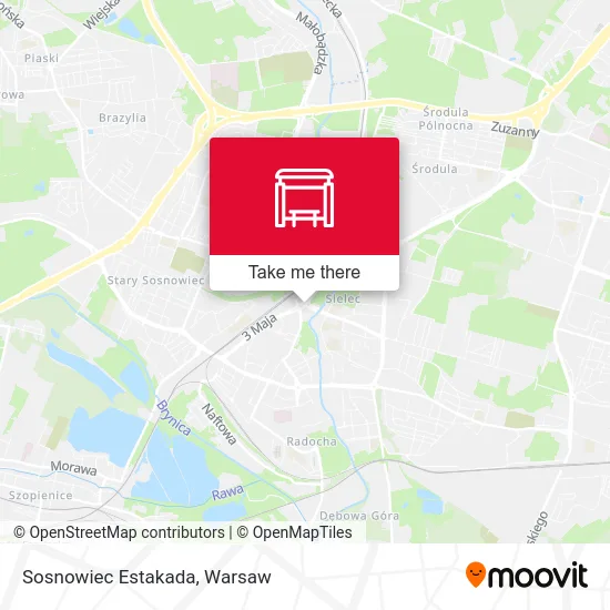 Карта Sosnowiec Estakada