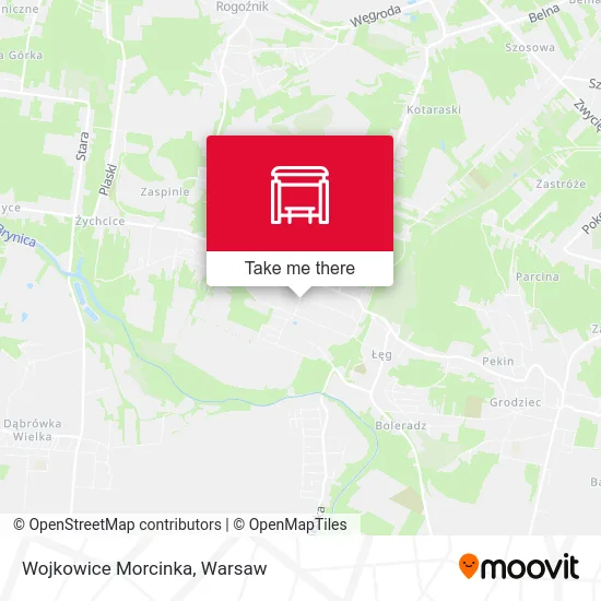 Карта Wojkowice Morcinka