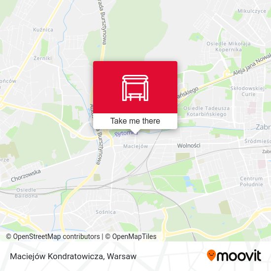 Maciejów Kondratowicza map